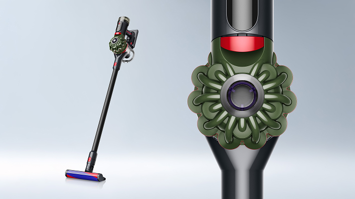 L’aspirateur sans fil Dyson V8 Cyclone.