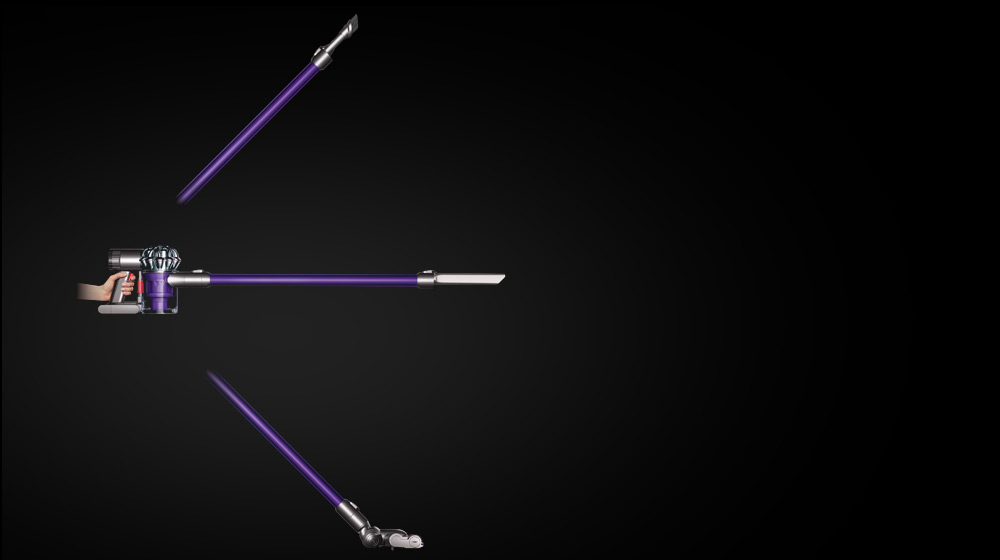 DC59 Balanced weight distribution