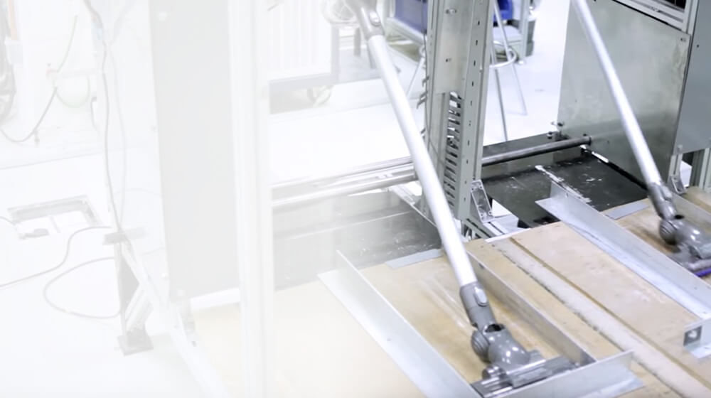 Les aspirateurs Dyson subissent des tests rigoureux.